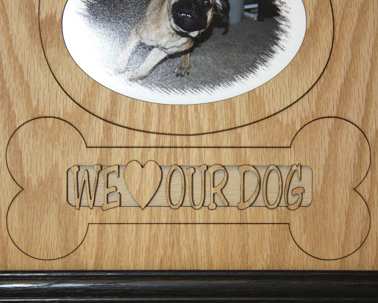 11x14 Dog Picture Frame Collage Mat Insert for Frame - Dog Paw - Dog Photo Frame - Pet Gift - Use for Pet Memorial - Custom Picture Frame