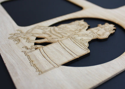 11x14 Barrel Racing Picture Frame Collage Mat Insert - Barrel Racer - Rodeo Mom Gift - Equestrian Gift - Western Decor - FRAME NOT INCLUDED