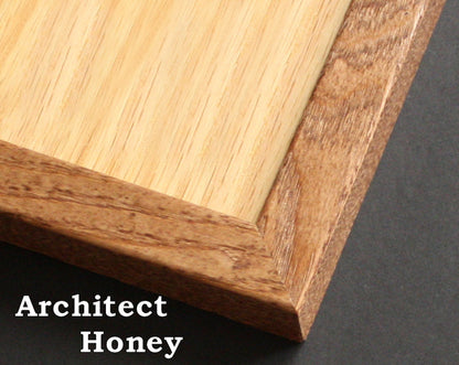 5x7 Wood Picture Frame Collection with Glass & Easel Back | Architect and Classic Styles for Every “Frame” of Life