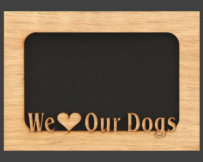 5x7 Dog Picture Frame Mat Insert for Frame - Dog Paw - Dog Photo Frame - Pet Gift - Use for Pet Memorial - Dog Photo Frame