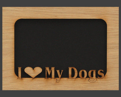 5x7 Dog Picture Frame Mat Insert for Frame - Dog Paw - Dog Photo Frame - Pet Gift - Use for Pet Memorial - Dog Photo Frame