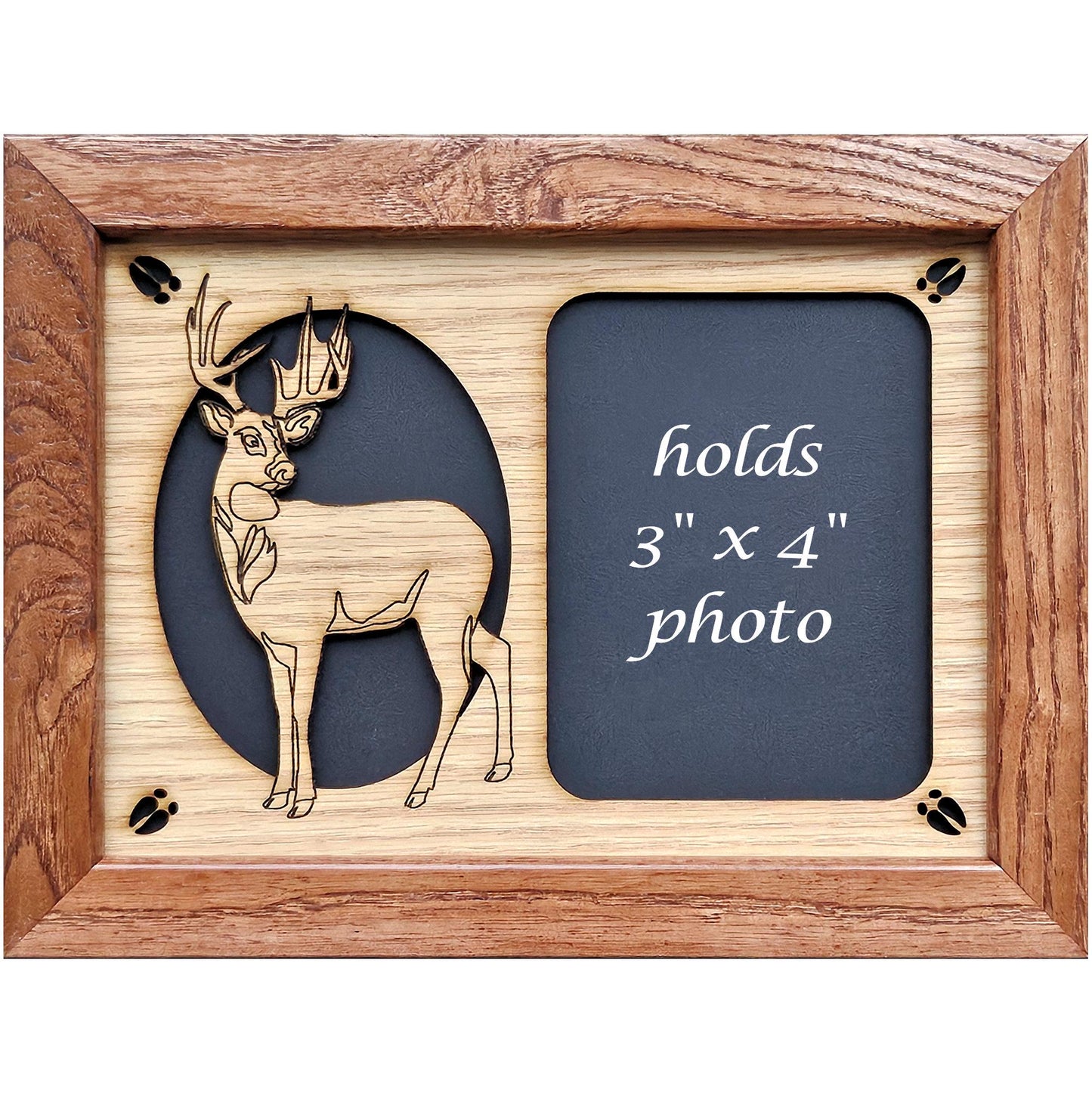 5x7 First Buck Deer Hunting Picture Frame - Wildlife - Gift for Hunter - Gift for Dad - Gift for Mom