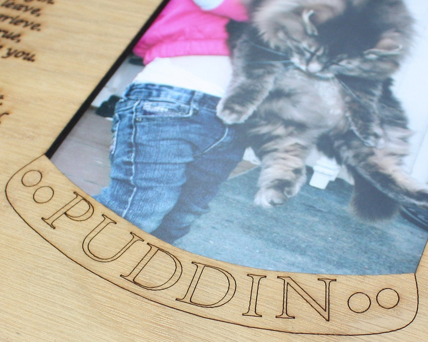 8x10 Pet Memorial Insert ONLY for Picture Frame Dog Memorial Frame Cat Memorial Frame Pet Memorial Gifts Picture Frames Horse Memorial