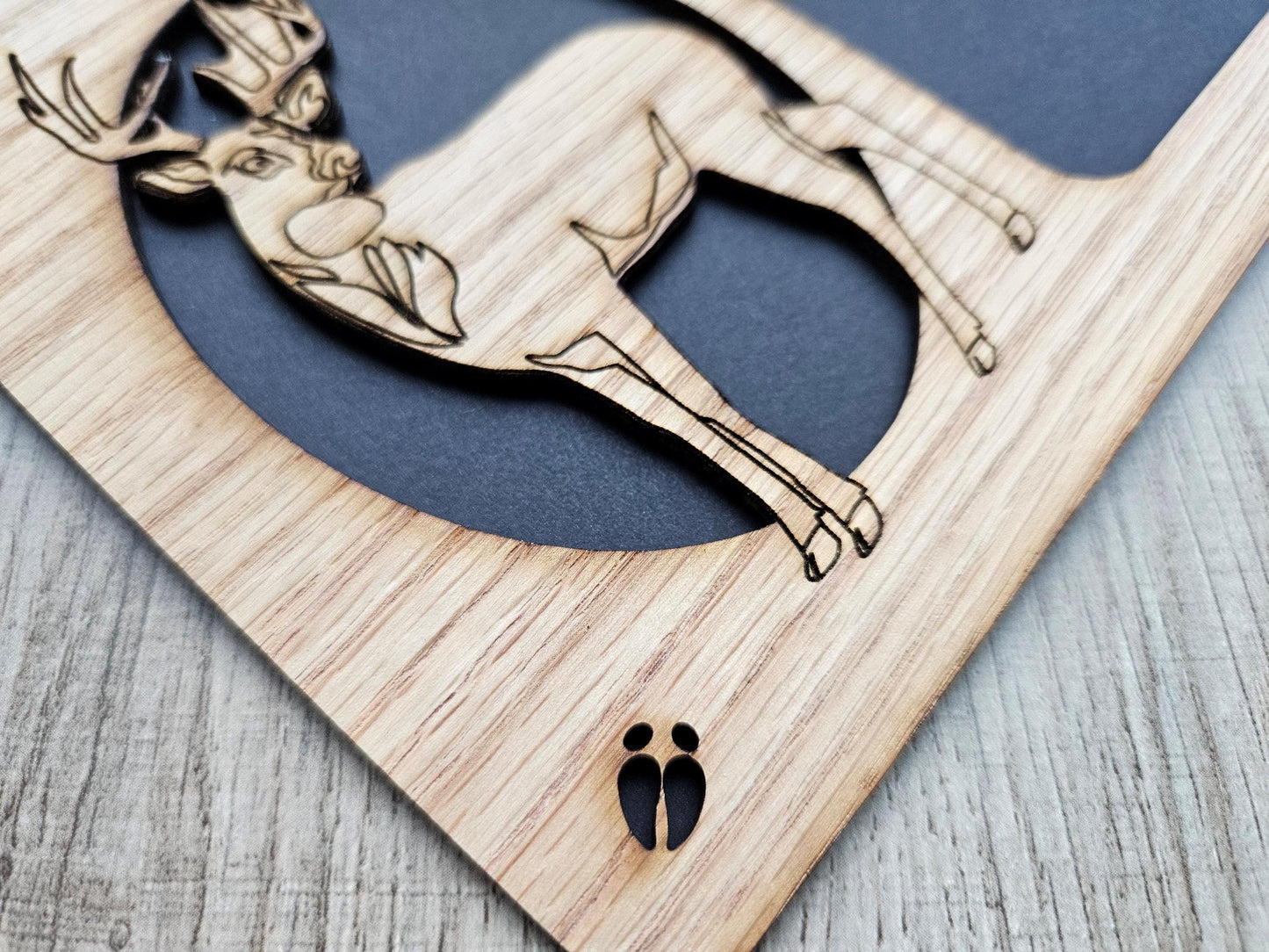 5x7 First Buck Deer Hunting Picture Frame - Wildlife - Gift for Hunter - Gift for Dad - Gift for Mom