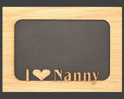 5x7 Nanny Matte Insert for picture frame (FRAME NOT INCLUDED) – Nanny gift, Gifts for Nanny, Grandparent gifts, Grandkids, Grandchildren