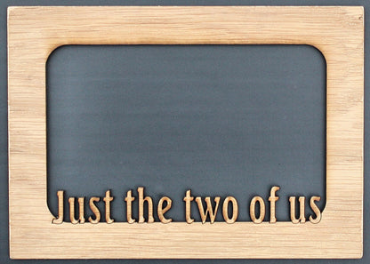 Valentine's Day I Love You Couples Custom Wood Picture Photo Mat Insert for 5x7 frame