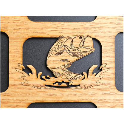 11x14 Bass Fishing Picture Frame | Fishing Photo Collage | Fisherman Gift