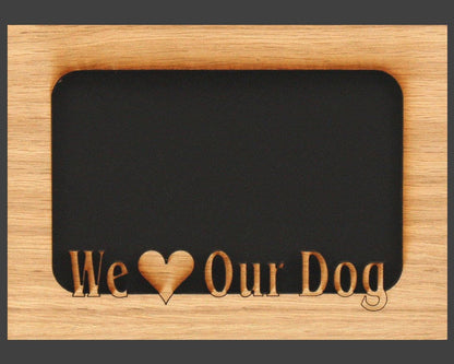 5x7 Dog Picture Frame Mat Insert for Frame - Dog Paw - Dog Photo Frame - Pet Gift - Use for Pet Memorial - Dog Photo Frame