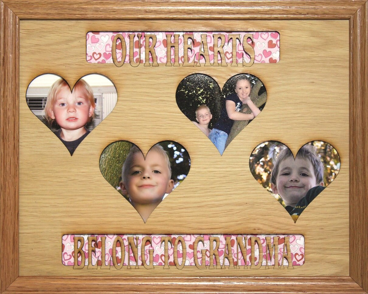 11x14 Grandma mat insert collage for picture frame (NOT INCLUDED) - Grandpa, Nana, Nanny, GiGi, Memaw, MeeMaw, Mimi, Papa, Oma, Opa, Bobo