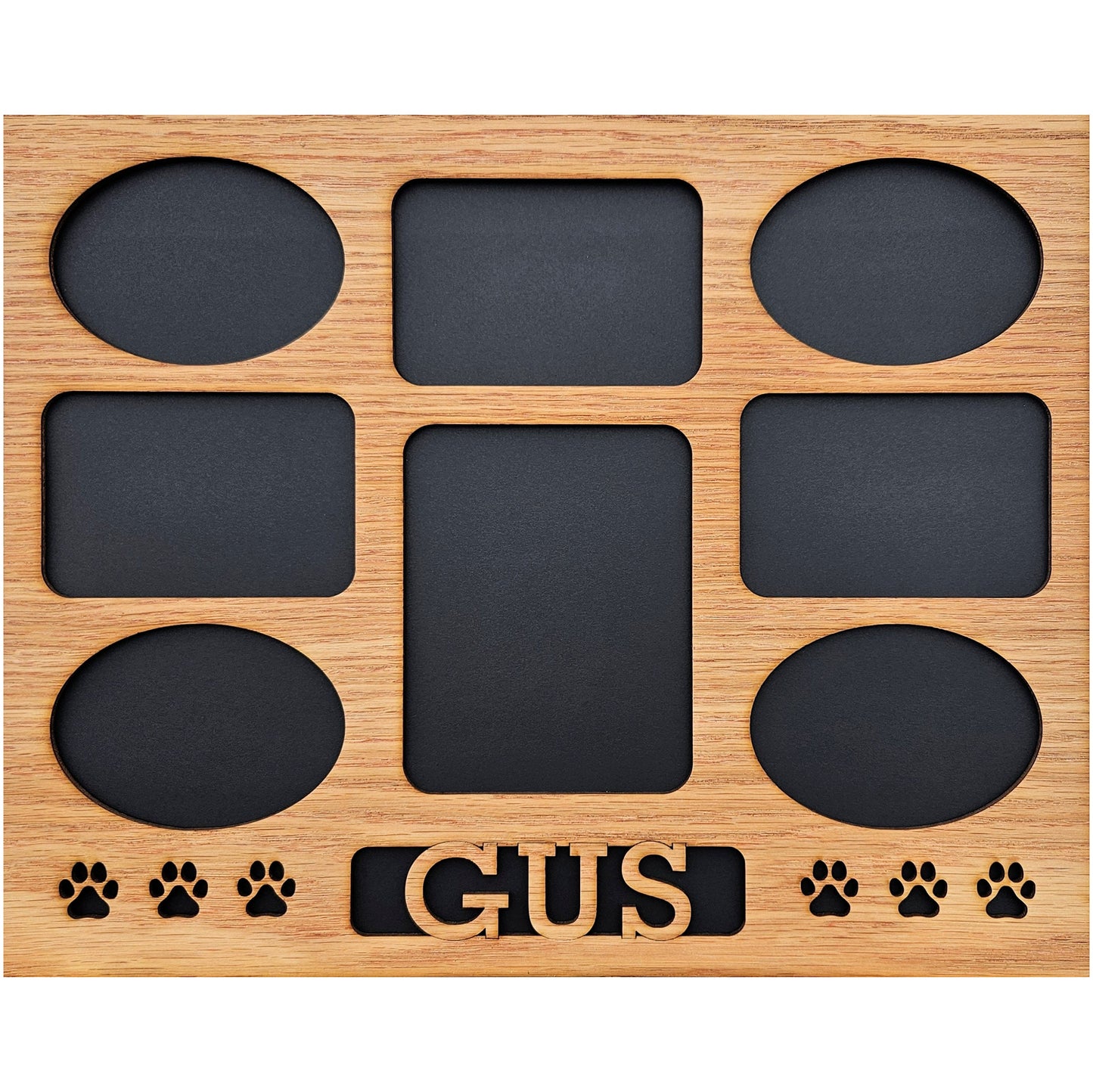 11x14 Dog Picture Frame Personalized with Dog's Name - Dog Name Frame - Dog Paws - Dog Photo Frame - Pet Gift - Pet Memorial - Pet Frame